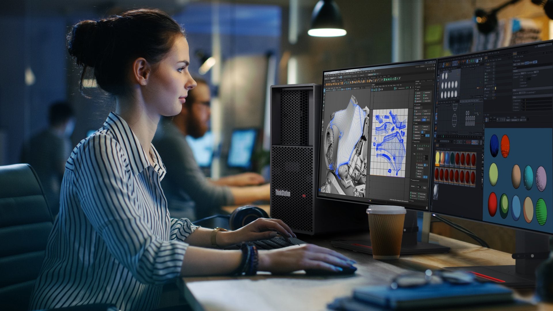 Stații grafice și laptopuri Lenovo pentru profesioniști