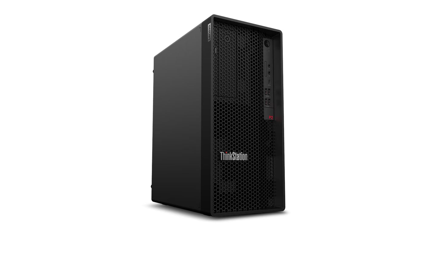 Calculator Lenovo ThinkStation P2 Tower, procesor Intel Core Ultra 9-285, memorie 2×32GB DDR5, 1TB SSD M.2, NVIDIA RTX 2000 ADA 16GB, Windows 11 PRO