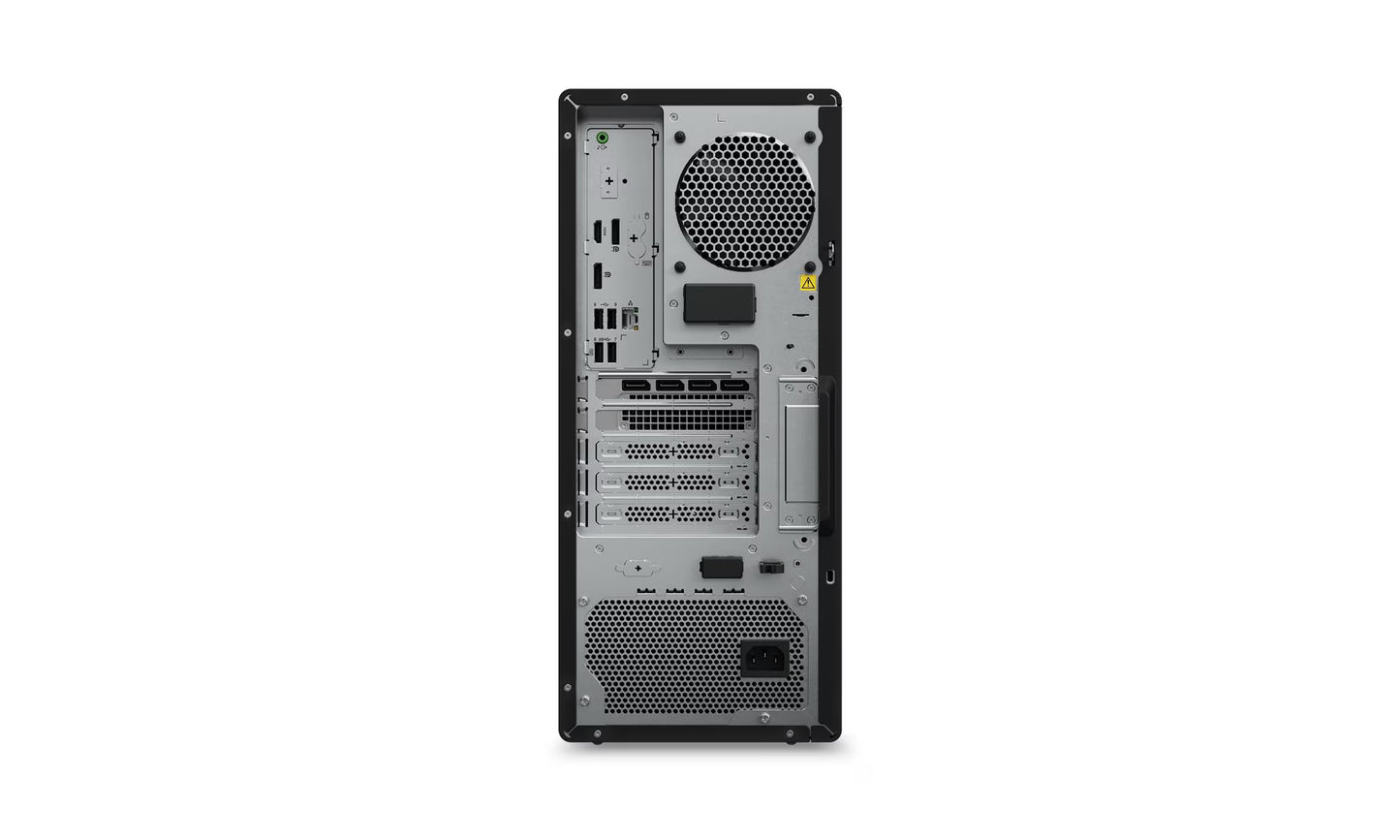 Calculator Lenovo ThinkStation P3 Tower Gen 2, procesor Intel Core Ultra 9-285, memorie 2×32GB DDR5, 1TB SSD M.2, NVIDIA RTX 2000 ADA 16GB, Windows 11 PRO