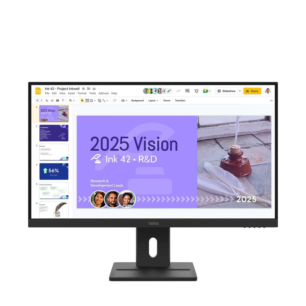 Lenovo ThinkVision E27Q-40 - imaginea 3