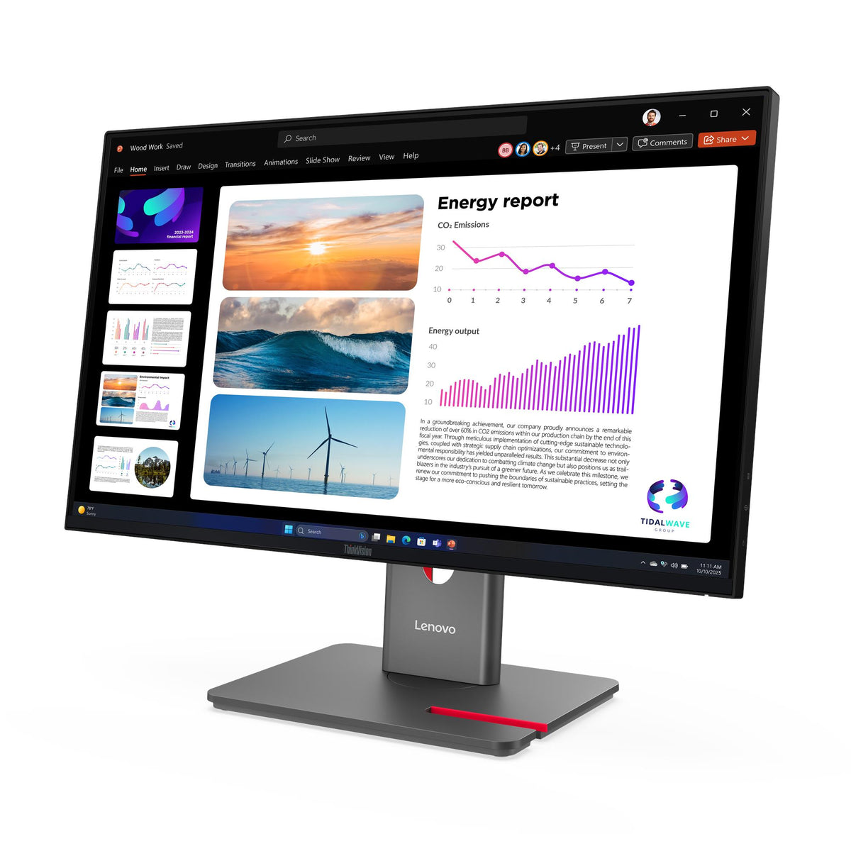 Lenovo ThinkVision P24Q-40 - imaginea 2