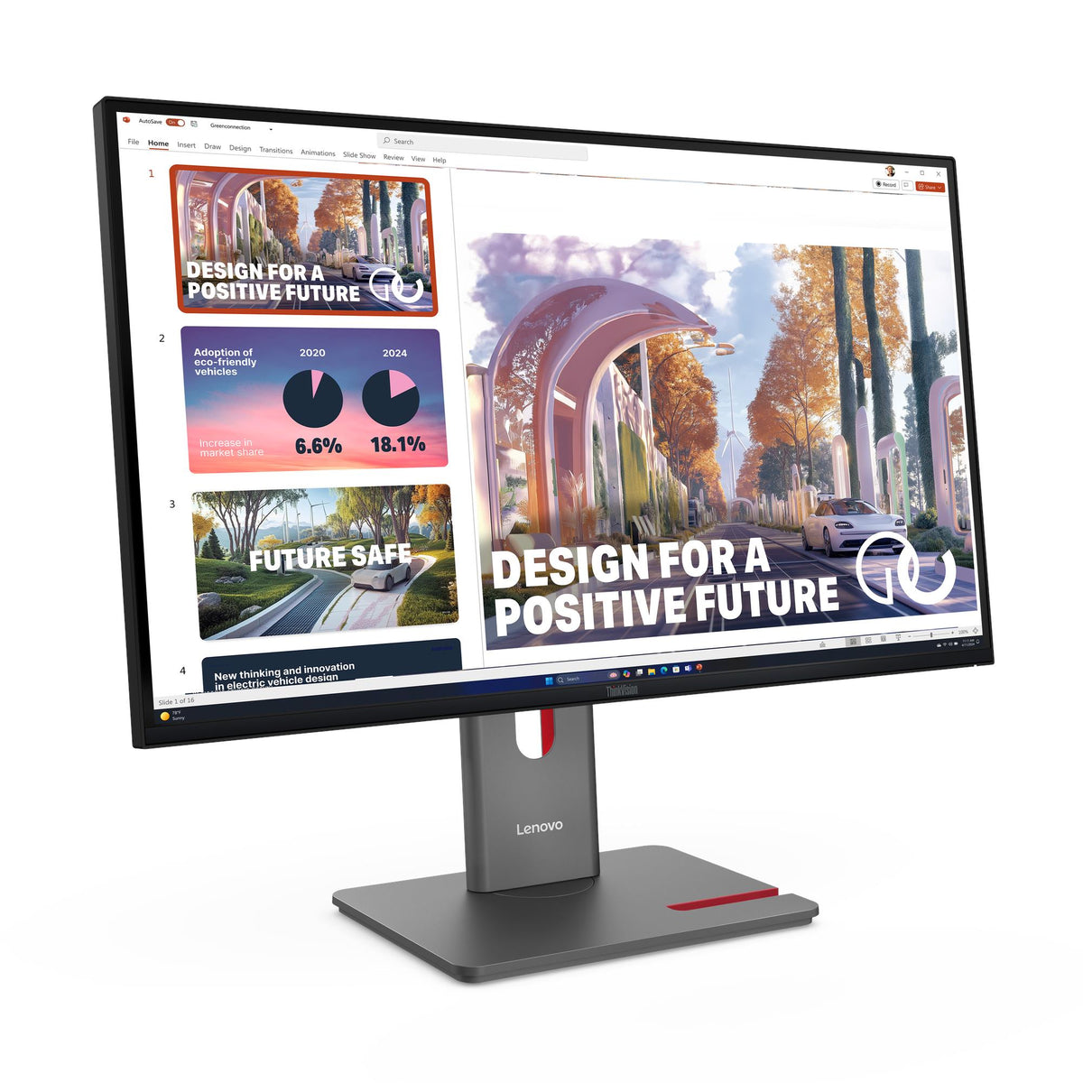 Lenovo ThinkVision P27QD-40 - imaginea 3