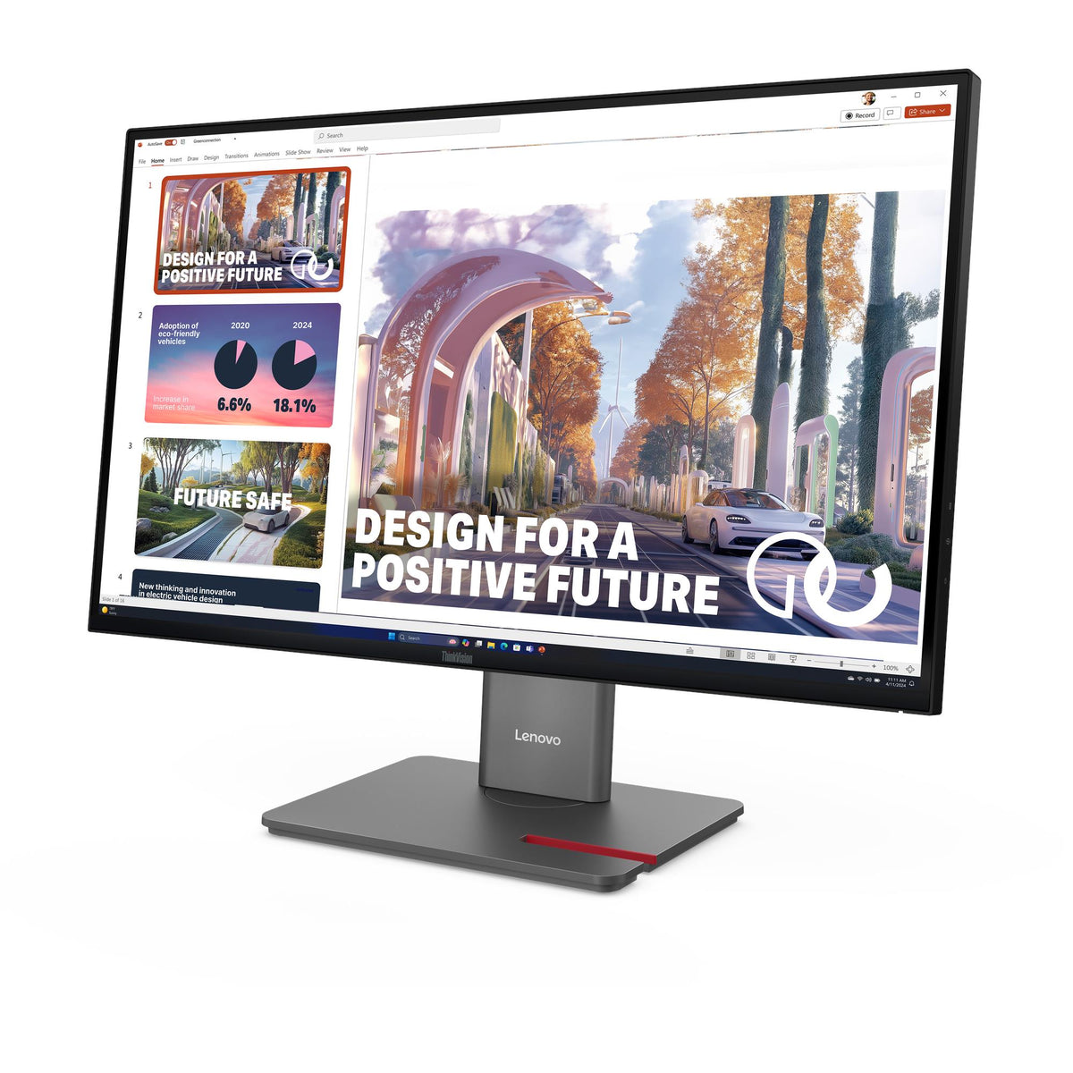 Lenovo ThinkVision P27QD-40 - imaginea 4