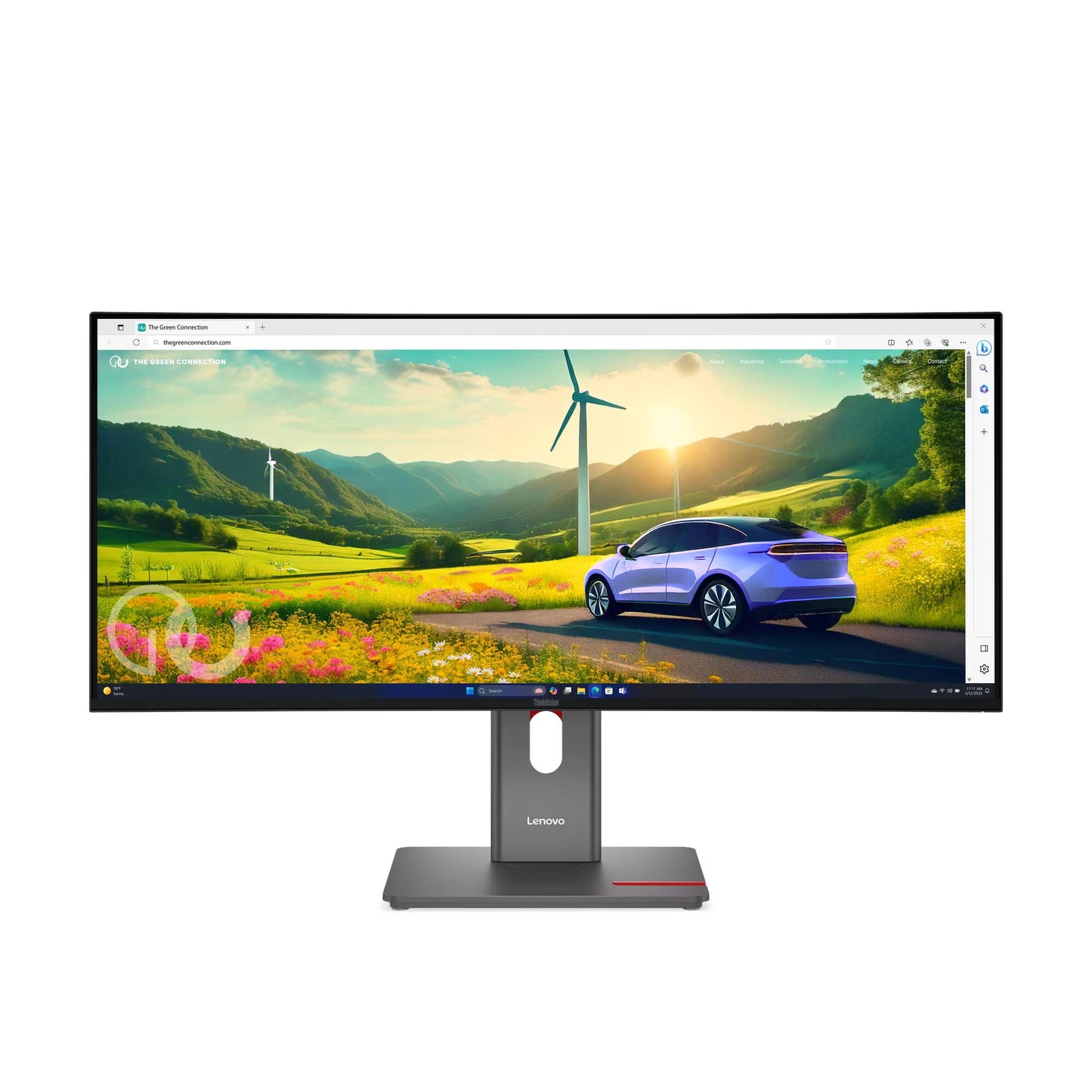 Monitor LED Curbat Lenovo ThinkVision P34WD-40, 34 inch, 3440x1440, 4 ms, Negru