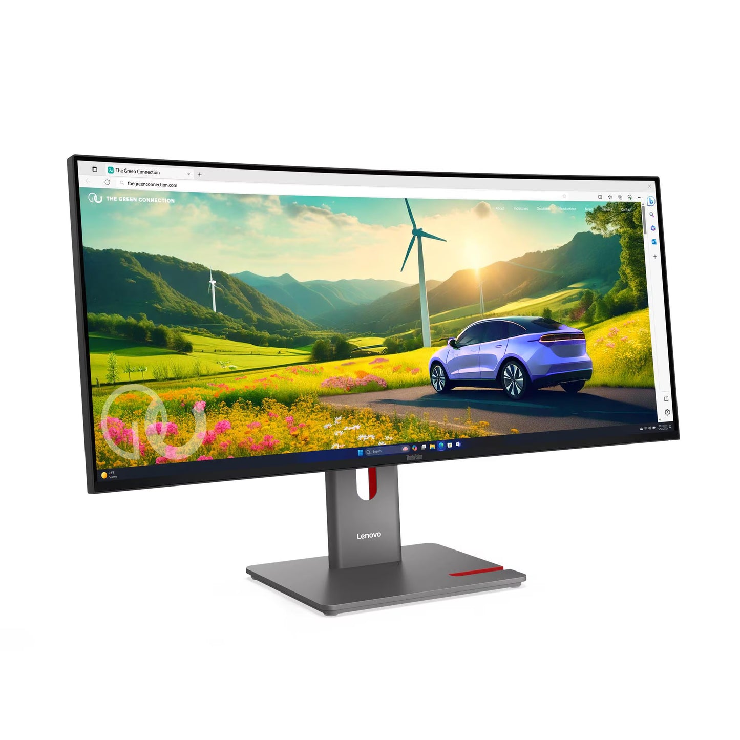 Monitor LED Curbat Lenovo ThinkVision P34WD-40, 34 inch, 3440x1440, 4 ms, Negru